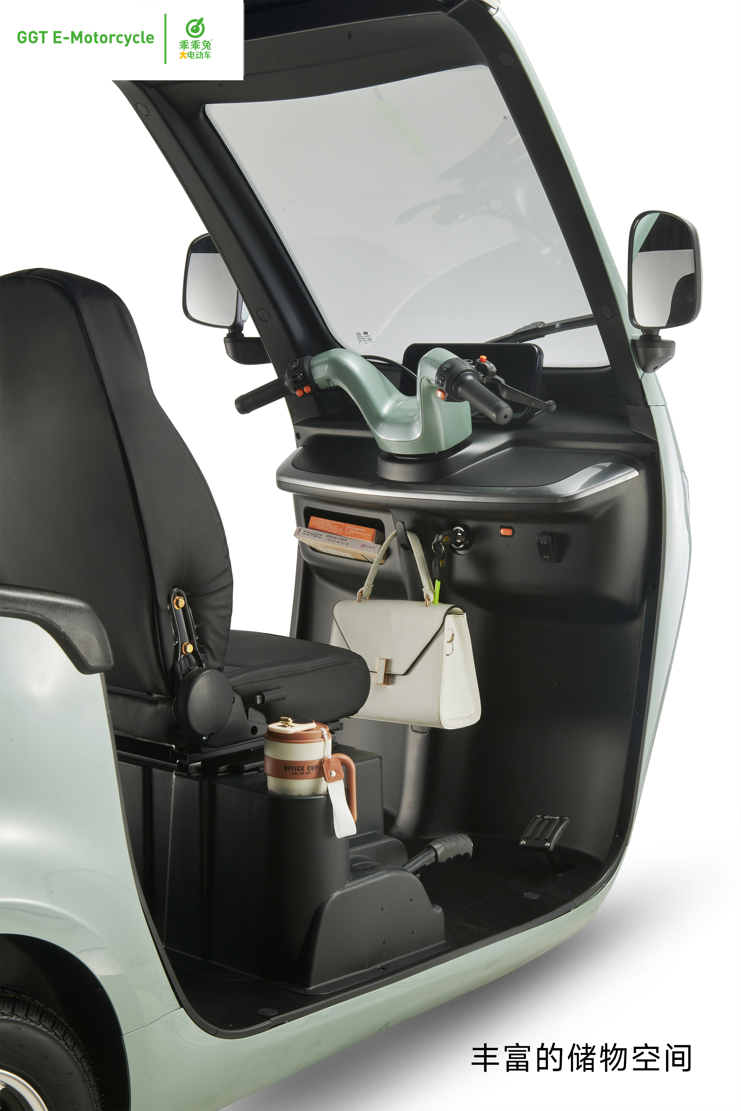 Triciclo eléctrico E-triciclo CM200 60V 50AH 60V 100AH ​​72V 